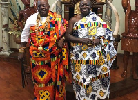 Togbi Sri III, King of Anlo Kingdom, and Otumfuo Osei Tutu II, King of the Asante Kingdom