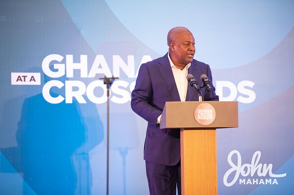 Former president, John Dramani Mahama