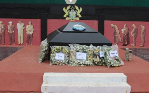 The tomb of the late former President John Evan Atta Mills