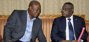 Former president Mahama has described the late professor has his mentor and friend