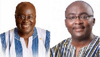 Nana Akufo-Addo and Mahamudu Bawumia.