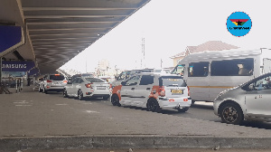 Some parts of Accra are already flooding with vehicle traffic