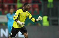 Jesus Owono, goalie of Equatorial Guinea