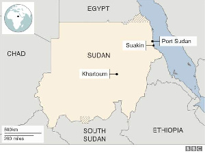 Fada ya ɓarke a ƙasar ranar 15 ga watan Afirilu a Sudan