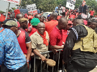 Some members of the Inter-Party Resistance against the New Voters Register