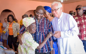 Bawumia Father Andrew Campbell Lepers