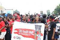 Over 1000 staff of CBG participated in the walk