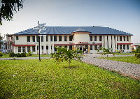 Frontage of the Manhyia District Hospital