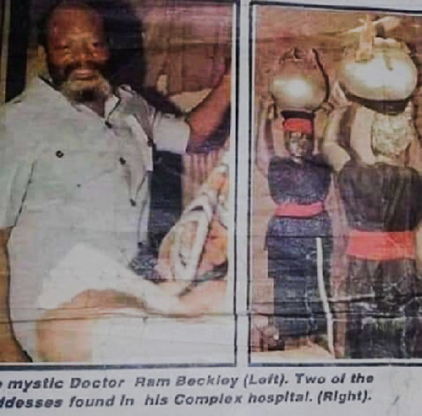 Dr. Beckley was notorious for being involved in many ritual killings