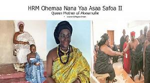 Destooled  queen of Akwamu, Nana Asaa Safoa