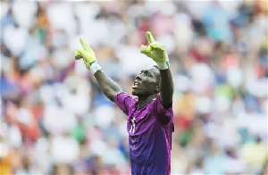 Wa All Stars' goalie Richard Ofori