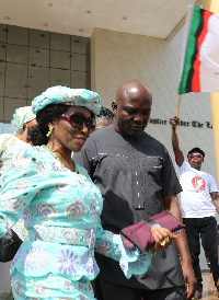 Nana Konadu Agyeman Rawlings, founder of the NDP