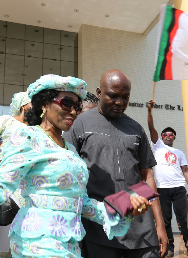 Nana Konadu Agyeman Rawlings, founder of the NDP