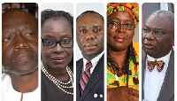 Some of the Ministers appointed by President Akufo-Addo