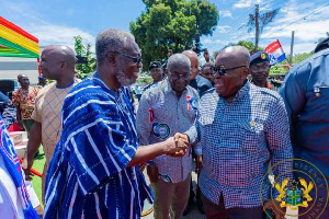 Akufo Addo And Nsia Asare 615x410