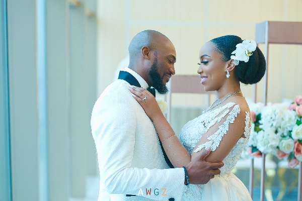 Eki Ogunbor and husband Osagie Aghedo