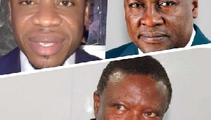 Dr. Aboagye Da Costa, Mr. Mahama, and Rev. Asante