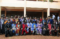 A group photo of graduates of the Good News Theological Seminary