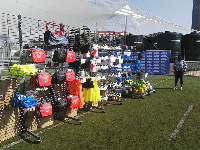 Decathlon Ghana donated sports wear and equipment's at the  Private Schools Football gala