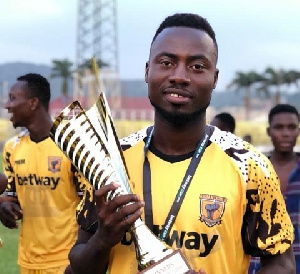 Ashgold defender Eric Donkor