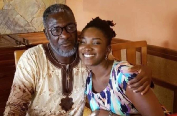 Late Ebony and father