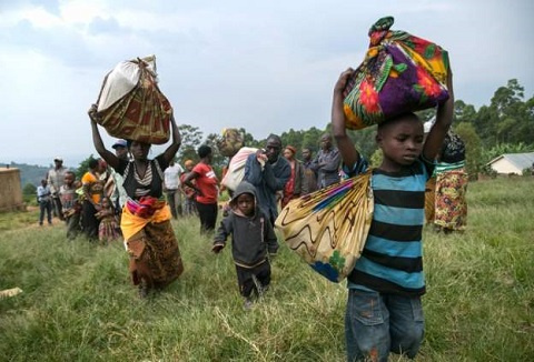 Congolese refugees fleeing to Uganda | File photo