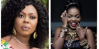 Actress Afia Schwarzenegger and singer, Mzbel