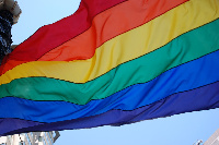 File photo of the colours of the LGBTQ+ community