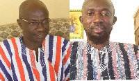 MP for Binduri, Abanga Abdulai and DCE for Binduri, Ayinga Abagre Yakubu