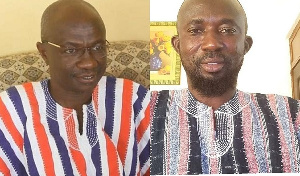 MP for Binduri, Abanga Abdulai and DCE for Binduri, Ayinga Abagre Yakubu