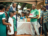 Donation made to some basic schools by Rotary Club and its partners