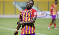 Hearts of Oak forward, Patrick Razak  Credit 442 and Stock