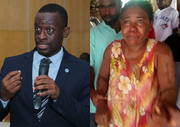 Western Regional Minister, Kwabena Okyere Darko-Mensah and Josephine Panyin Mensah