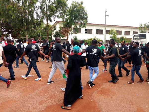 File photo of Hawks, a vigilante group