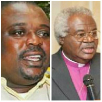 Koku Anyidoho and Professor Emmanuel Martey