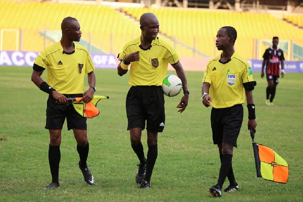 A photo of Ghanaian referees