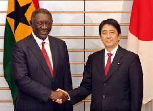 Shinzo Kufuor 11.04.06