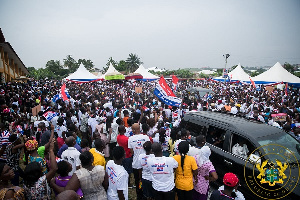 Npp Supporters Rally Akufo Addo Corona