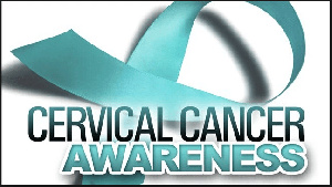 A file photo of Cervical Cancer Awareness promotion