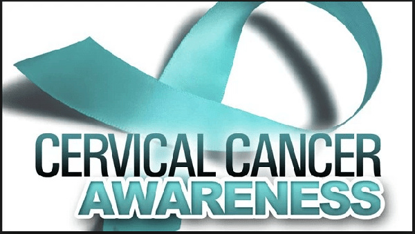 A file photo of Cervical Cancer Awareness promotion