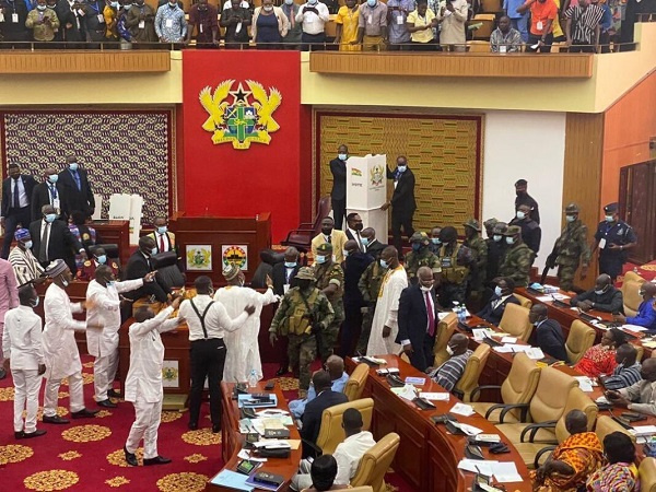 Election of Speaker of Parliament was characterised by chaos