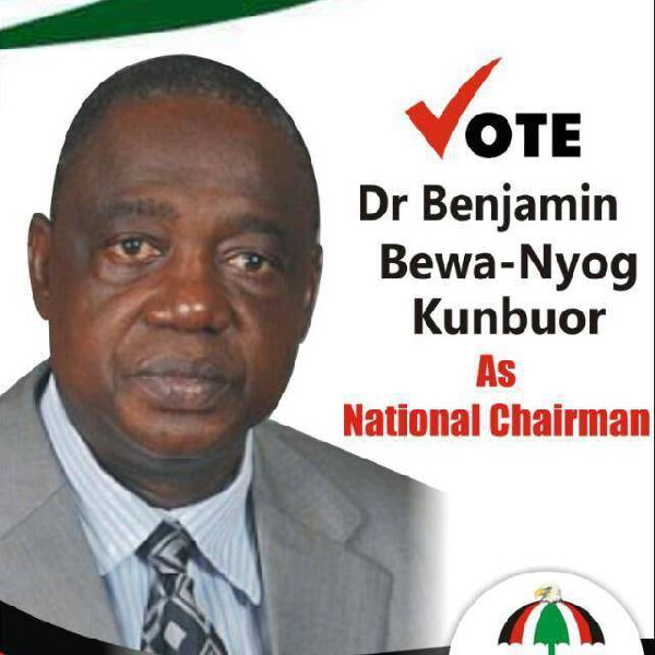 Dr Benjamin Kumbuor is aspiring for the Chairmanship position on the ticket of the NDC