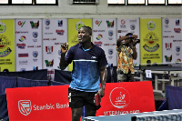 Tennis player, Emmanuel Commey