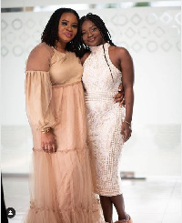 Charlotte Osei and her daughter Krapa