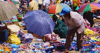 Some traders on the streets of Accra