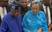 President-elect Bola Ahmed Tinubu and incoming First Lady Oluremi Tinubu