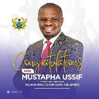 New Sports Minister Hon. Mustapha Ussif