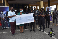 Stanbic Bank has donated Gh¢4,000 to him for his benevolence