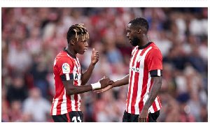 Nico Williams (left) and Inaki Williams