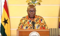 President Nana Akufo-Addo on Friday declared a partial lockdown